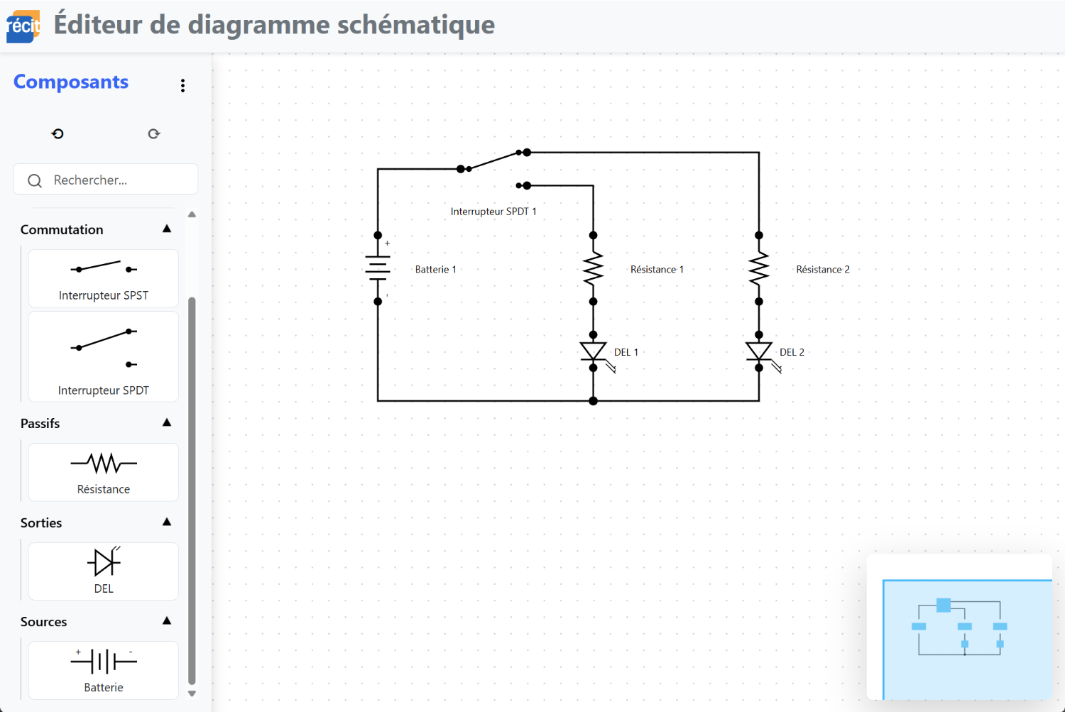 Visualisateur 3D du système de climatisation