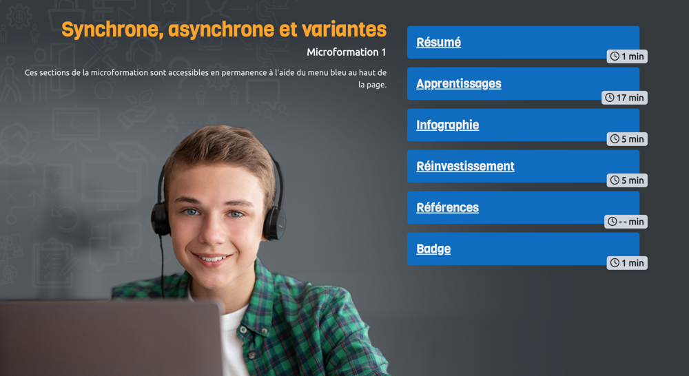 Synchrone, asynchrone et variantes