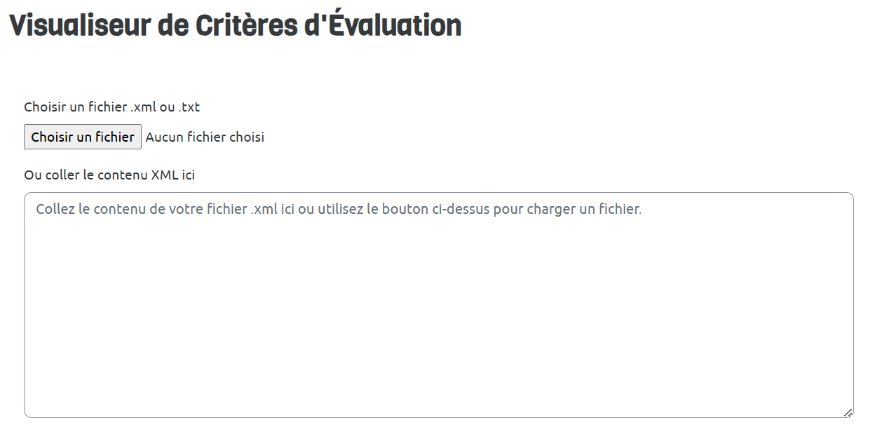 Illustration de code XML