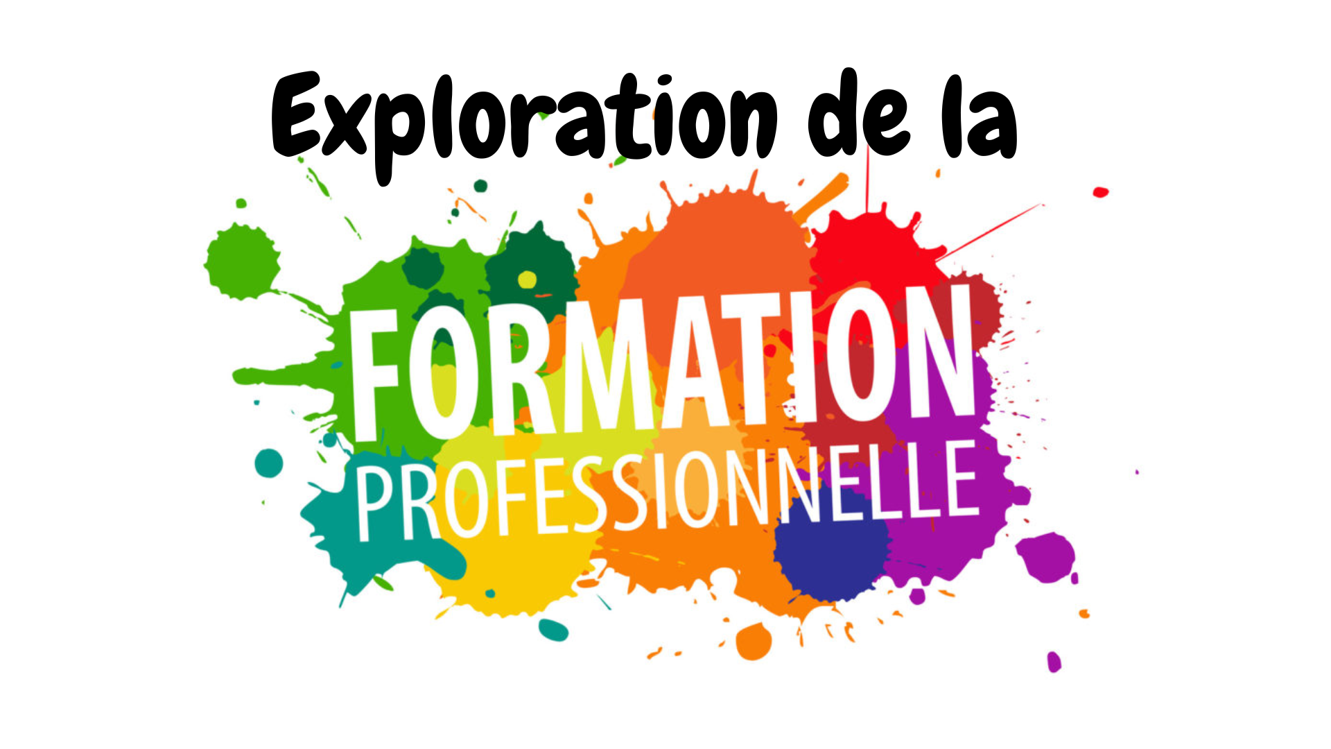 Exploration de la formation professionnelle